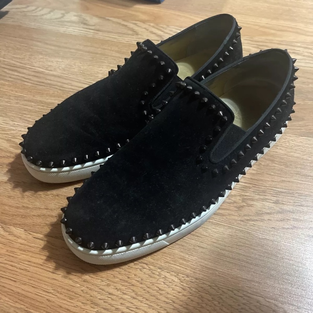 Christian louboutin pik boat men's shoes size 42